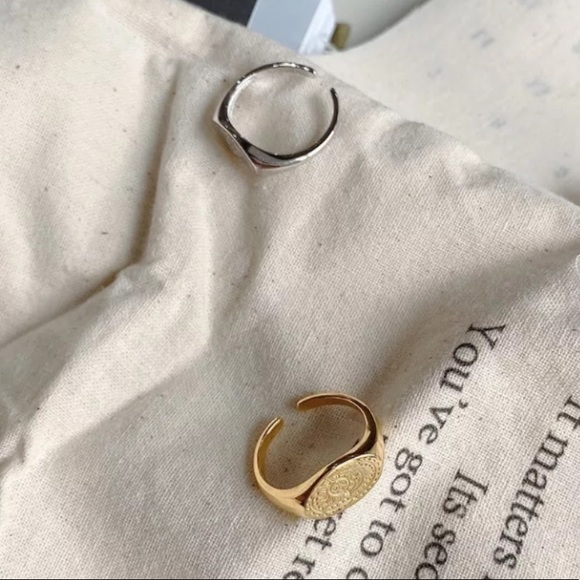 ⚡️Insta sun moon sterling silver open ring - Picture 5 of 5